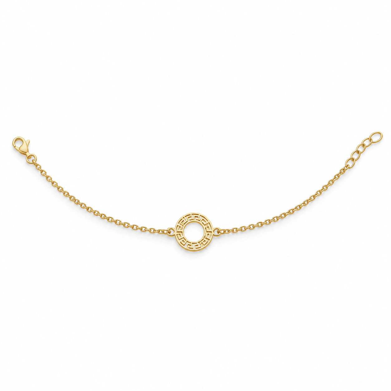 Βραχιόλι BeJewelled · Golden Greek Medallion Bracelet