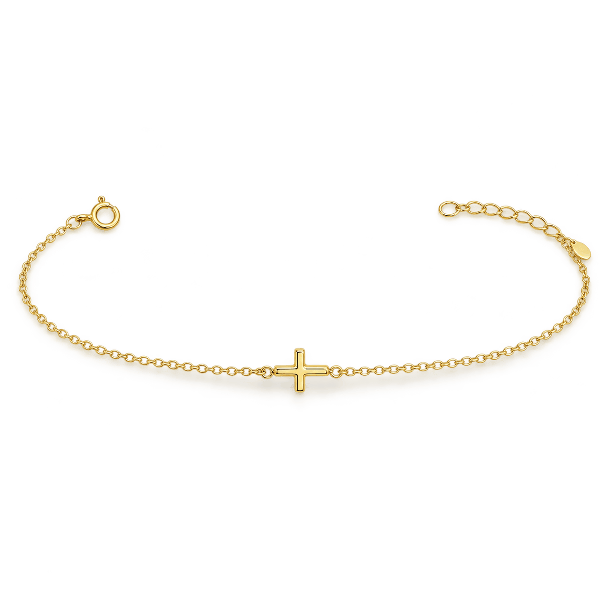 Βραχιόλι BeJewelled · Golden Cross Bracelet