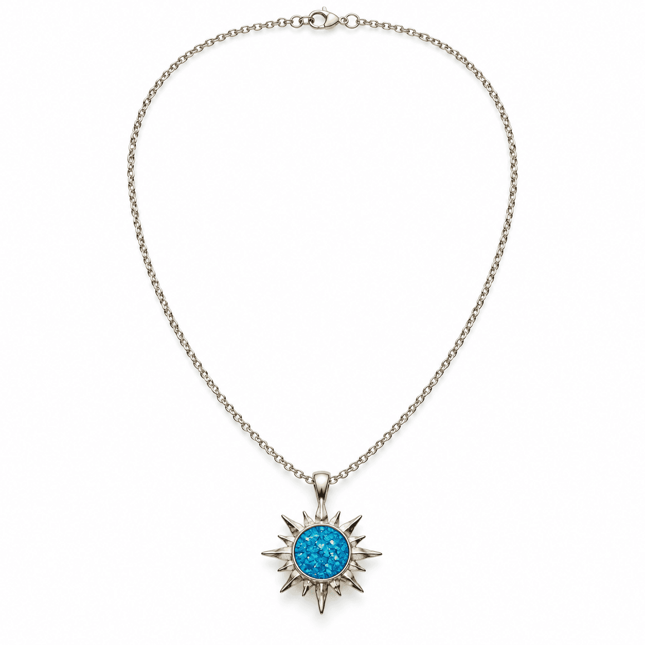 Κολιέ BeJewelled · Turquoise Sun Necklace
