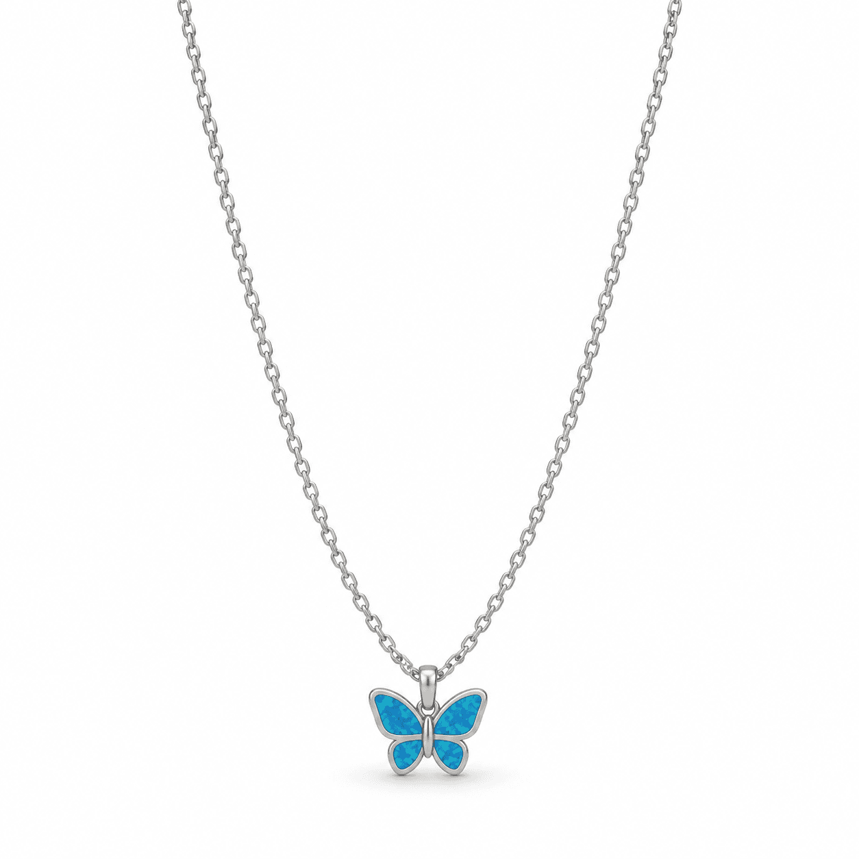 Κολιέ BeJewelled · Turquoise Butterfly Necklace
